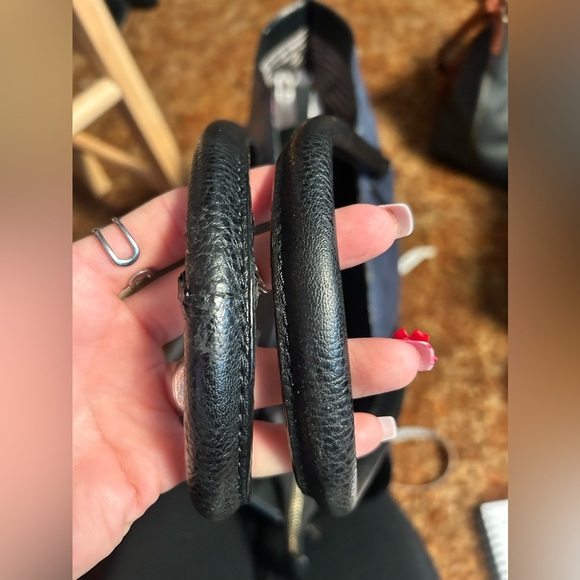 Gianni Bini Blue Croc Embossed Shoulder Bag​​ - Picture 9 of 13